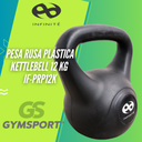 Infinité Pesa Rusa Plástica / Kettlebell 12 Kg IF-PRP12k