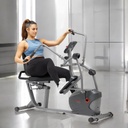 Sunny Health & Fitness Elíptica y bicicleta elíptica reclinada SF-RBE420035