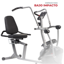 Sunny Health & Fitness Elíptica y bicicleta elíptica reclinada SF-RBE420035