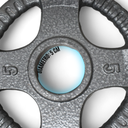 INTEK Disco gris // Gray 5 lb Steel Olympic Plate RSO-005