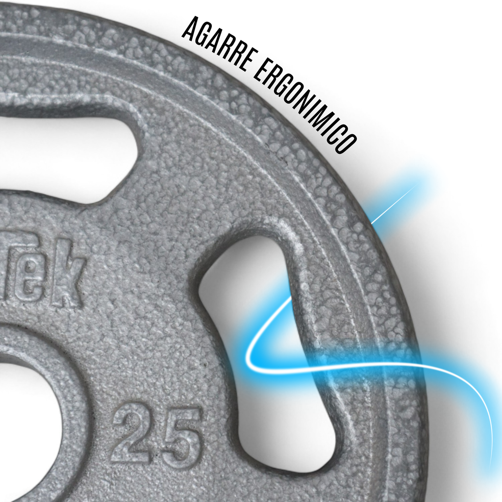 INTEK Disco gris // Gray 25 lb Steel Olympic Plate RSO-025