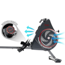 SUNNY HEALTH & FITNESS Máquina de remo magnética Air+ SF-RW520008