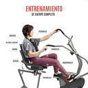 SUNNY HEALTH & FITNESS Bicicleta reclinada interactiva de alto rendimiento SF-RB420032