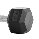 Bodytone Par de Mancuernas de goma Hexagonales 1kg