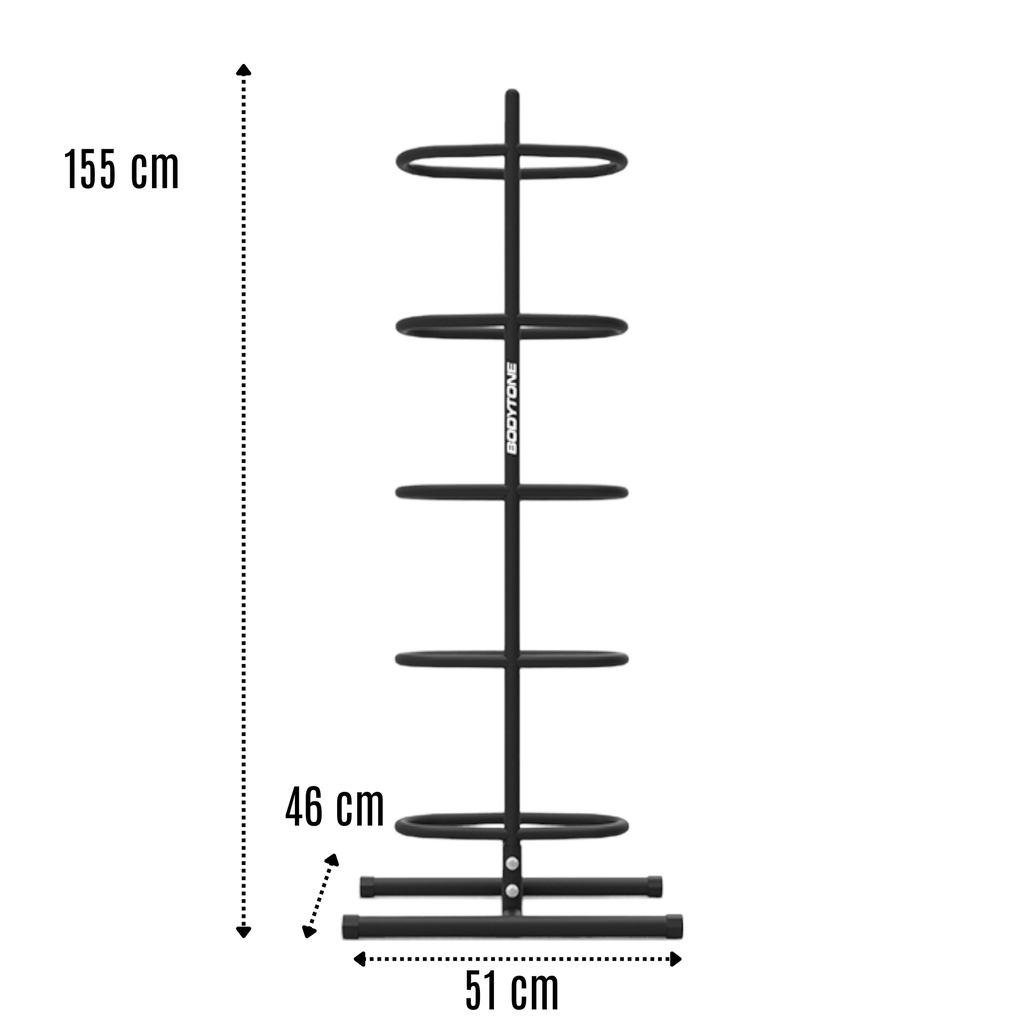 Bodytone Soporte para Balones Medicinales / Medicinal Ball Rack BT-MBR