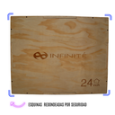 Infinité Banco Pliométrico Profesional de Madera  IF-PLYO1
