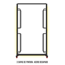 Bodytone Soporte para Step / Rack Step BT-FR13