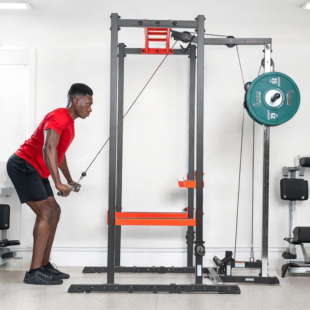 SUNNY HEALTH & FITNESS SISTEMA DE POLEA PARA JALONES AL PECHO SF-XF9927