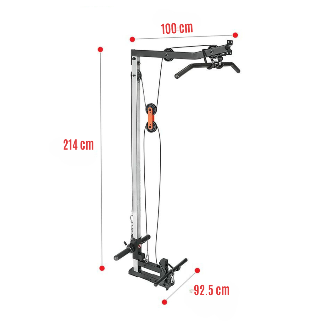 SUNNY HEALTH & FITNESS SISTEMA DE POLEA PARA JALONES AL PECHO SF-XF9927