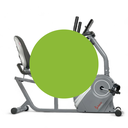 Sunny Health and Fitness Bicicleta recumbente con asiento de apoyo SF-RB4876