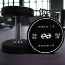 Infinité Par de Mancuernas Redonda Uretano 7.5 Kg/ Pair Dumbbell Round 16.5 LB IF-MU7
