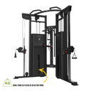 Bodytone Polea Dual/Personal trainer machine with adjustable Pad BT-FCPT