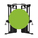 Bodytone Polea Dual/Personal trainer machine with adjustable Pad BT-FCPT