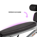 Hoist Banco de abdominales declinado ajustable/ abdominal adjustable bench CF-3264