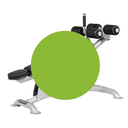 Hoist Banco de abdominales declinado ajustable/ abdominal adjustable bench CF-3264