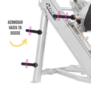 Hoist Prensa de piernas lineal en ángulo/ Linear leg press CF-3355