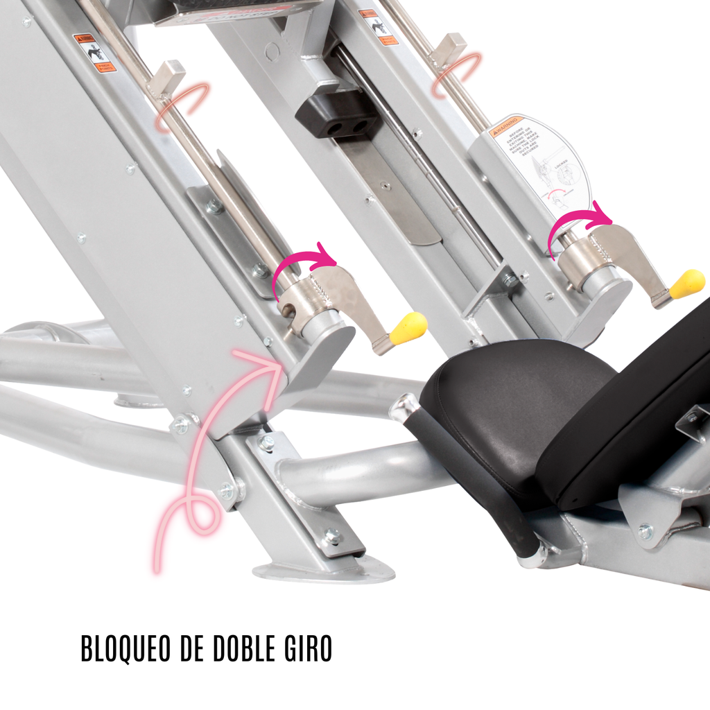 Hoist Prensa de piernas lineal en ángulo/ Linear leg press CF-3355
