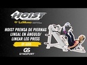Hoist Prensa de piernas lineal en ángulo/ Linear leg press CF-3355