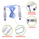 Cuerda Para Saltar Digital Marca Sunny Health SF-NO.029-B