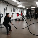 Infinité Cuerda de Azote/ Cuerda de Batalla/ Cuerda Para Entrenamiento Battle Rope 15 M IF-BR15