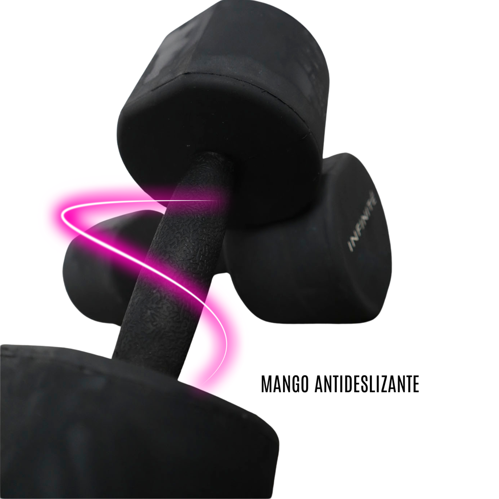Infinité Mancuernas de uretano Lady Dumbell 8 Kg (Par)