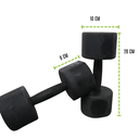 Infinité Mancuernas de uretano Lady Dumbell 8 Kg (Par)