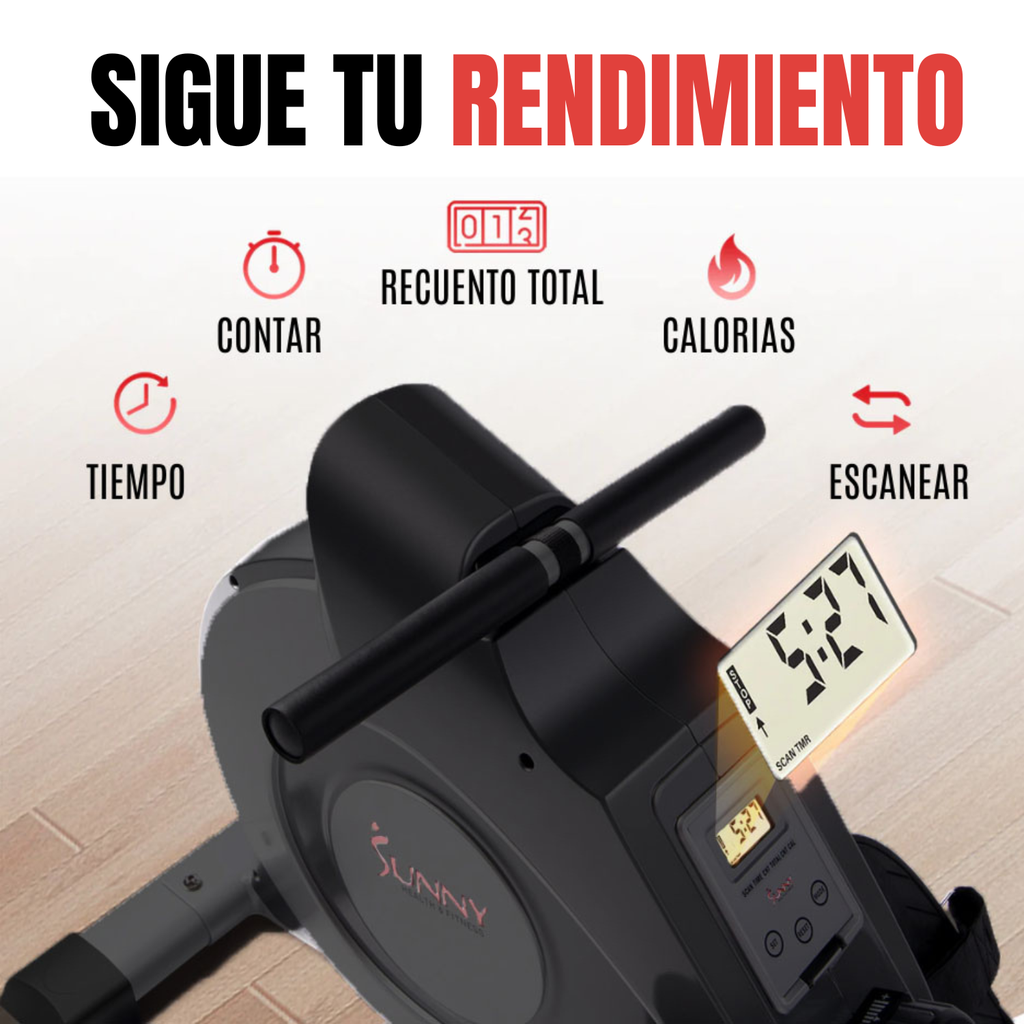 Sunny health and fitness Máquina de remo magnética SF-RW5515B