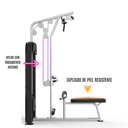 Infinité Strong Polea alta y remo/ Lat pulldown & row Mod. IF-C16B