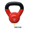 Infinité Pesa Rusa Kettlebell de Acero Cubierta de Vinil 2Kg (IF-K2)