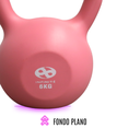 Infinité Pesa Rusa Plástica 6kg ROSA Kettlebell IF-PRP6K-P