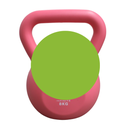 Infinité Pesa Rusa Plástica 8kg Kettlebell IF-PRP8K-P