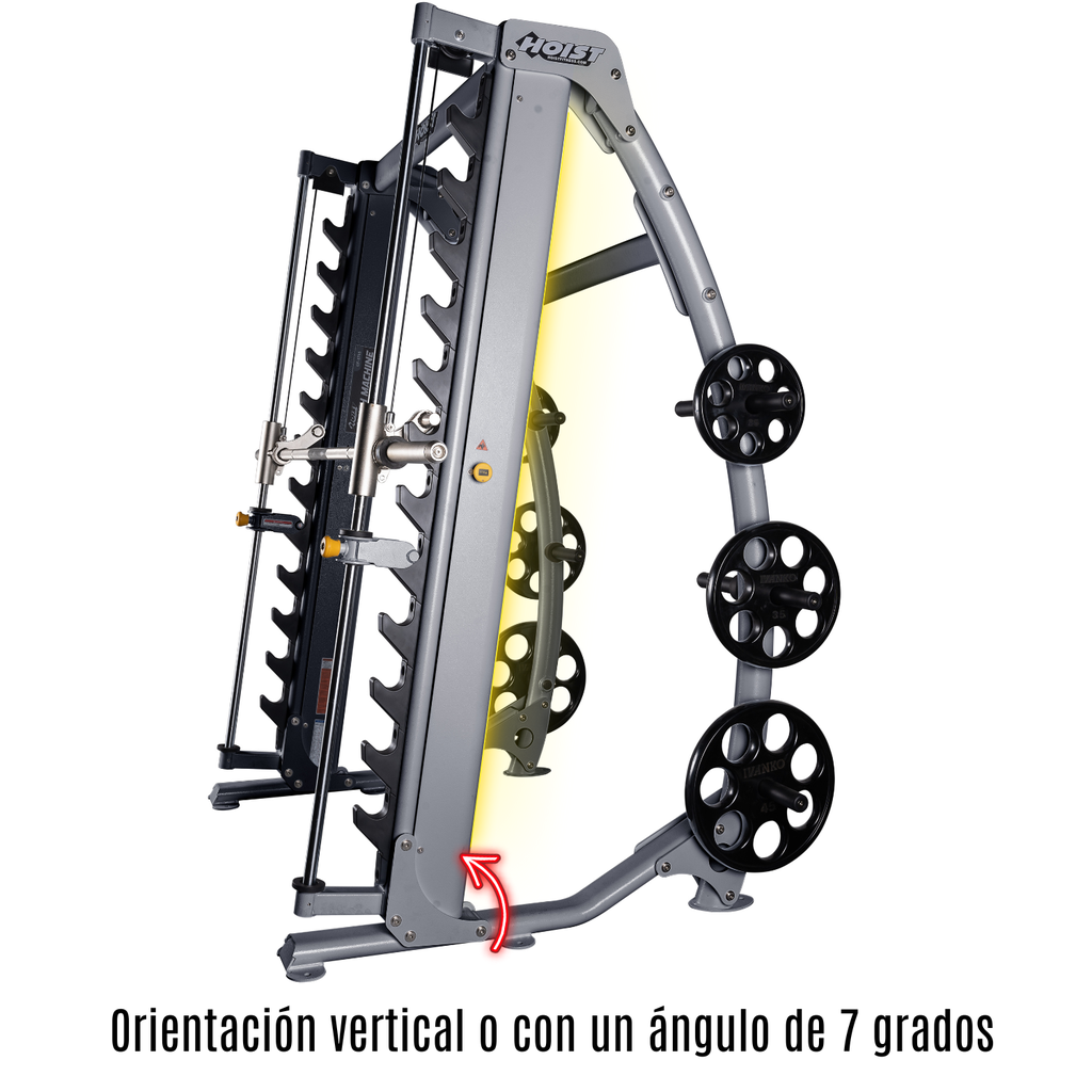 Hoist Fitness Smith de doble ángulo/ DUAL ANGLE SMITH MACHINE CF-3755