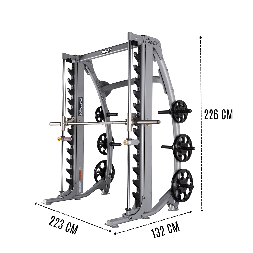 Hoist Fitness Smith de doble ángulo/ DUAL ANGLE SMITH MACHINE CF-3755