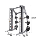 Hoist Fitness Smith de doble ángulo/ DUAL ANGLE SMITH MACHINE CF-3755