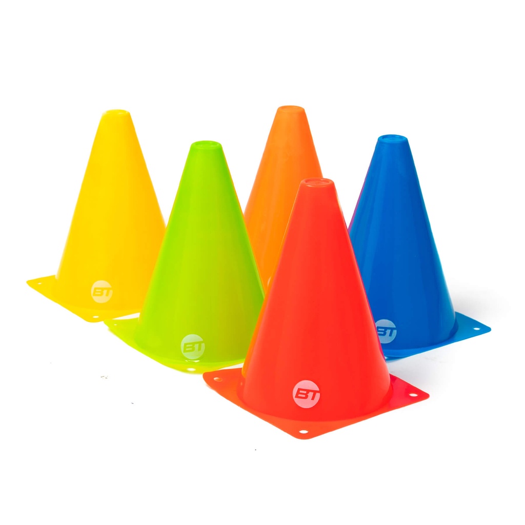Set de 5 conos 18 cm de altura Mod. BT-C18