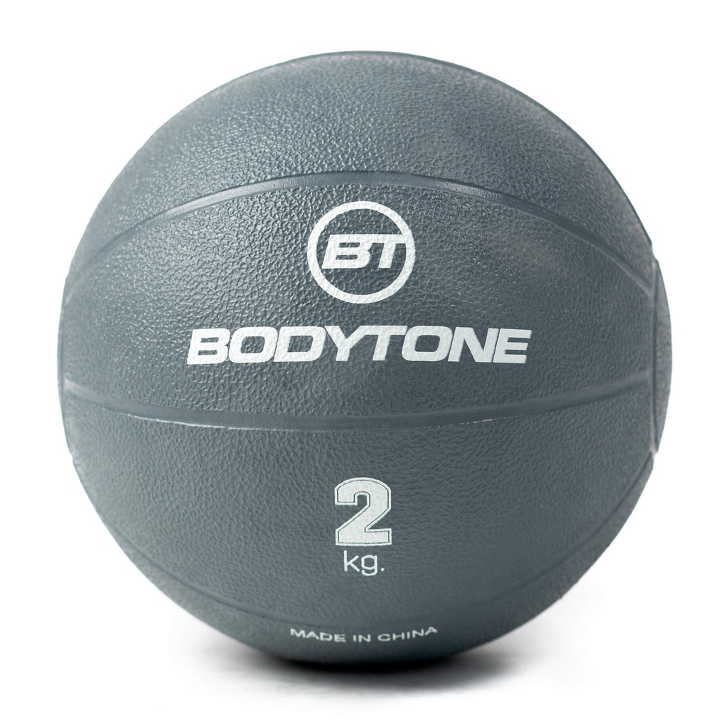Bodytone Balón medicinal 2kg (gris)/ Medicinal Ball 2 kg (Grey)