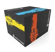 Cajón Pliométrico De Espuma suave Forrado Foam 50x60x70cm BT-PLIO/F