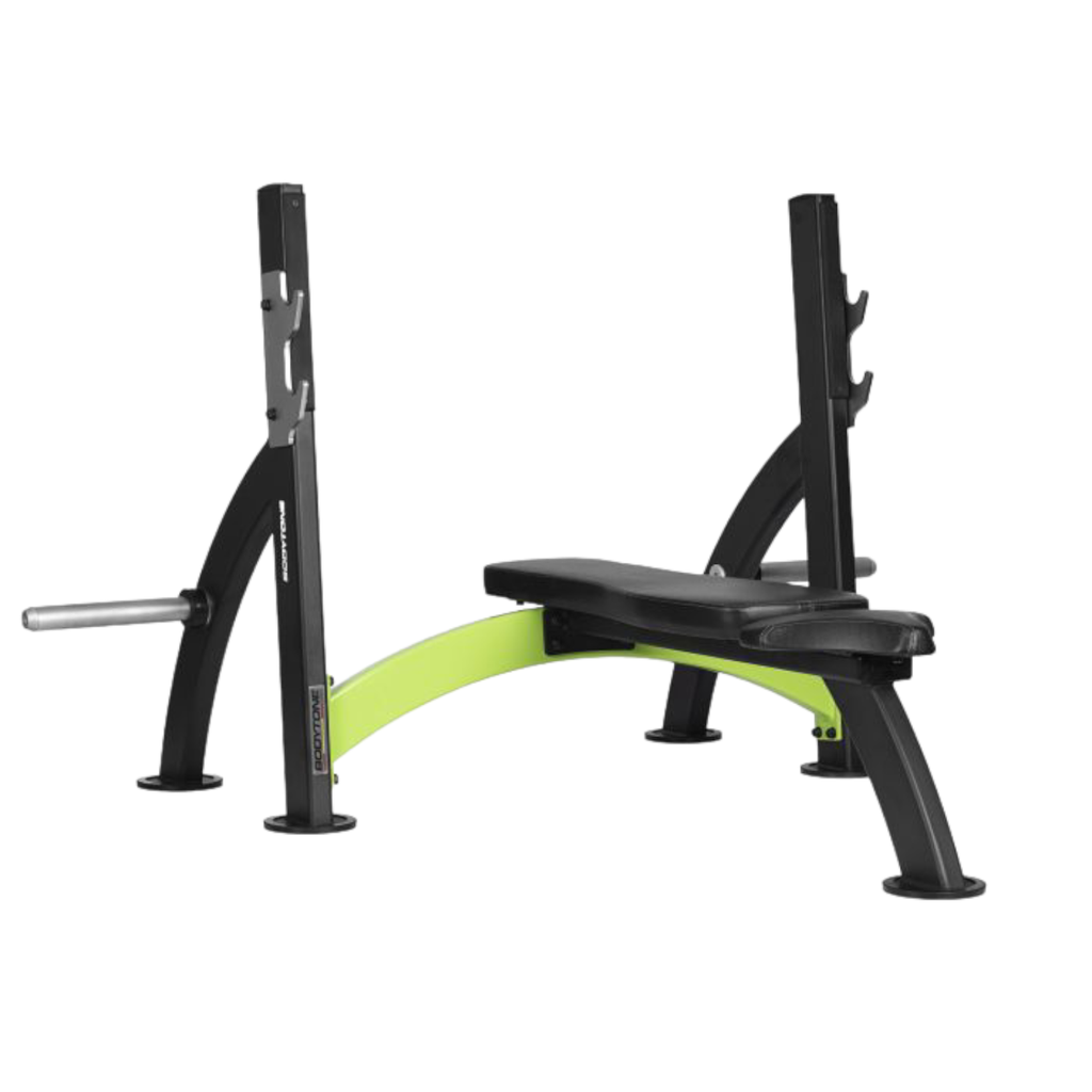 Banco Plano para Press Olímpico Profesional BT-SRB08E