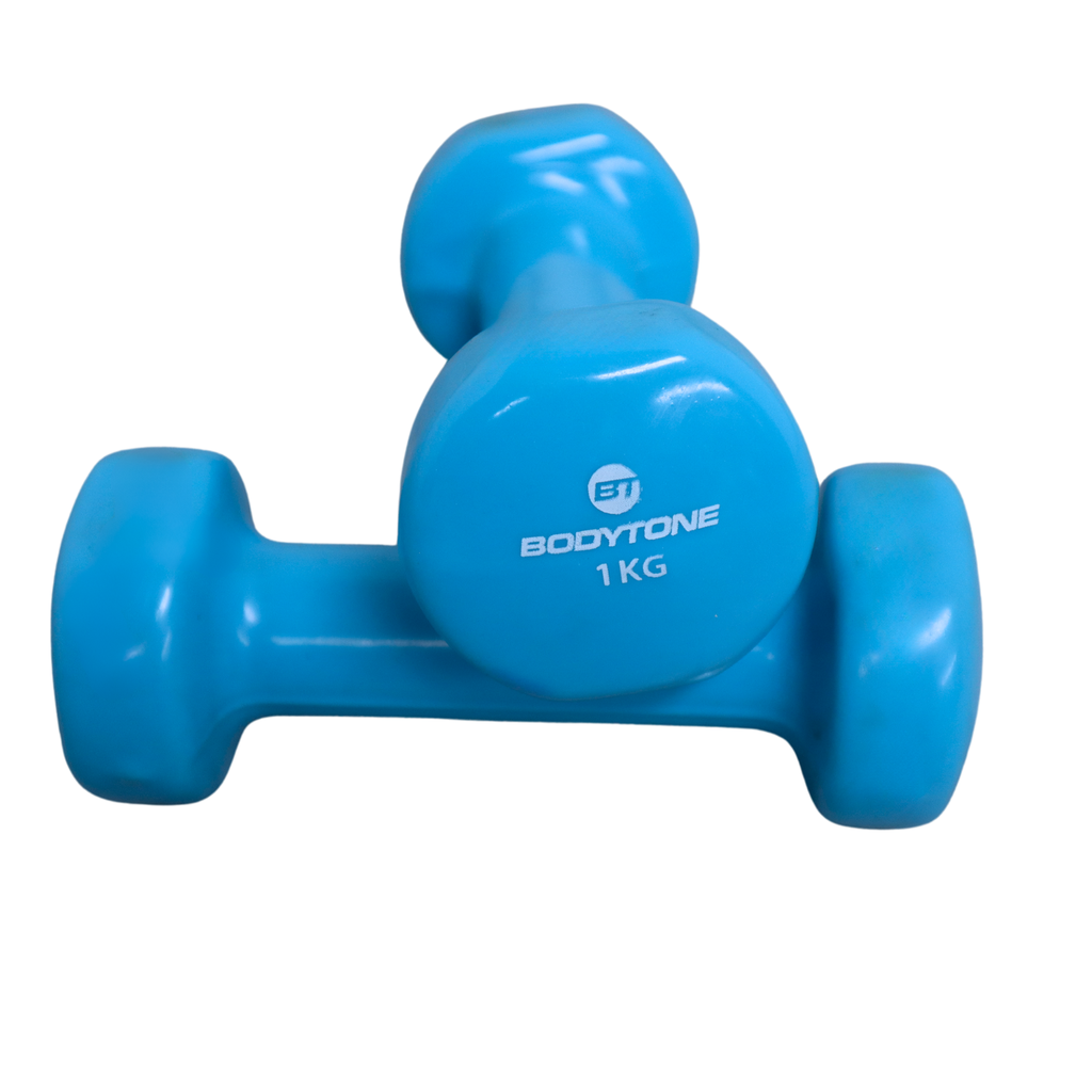 Bodytone Mancuernas de vinilo/ Vinyl dumbbell 1KG (par) BT-V1.