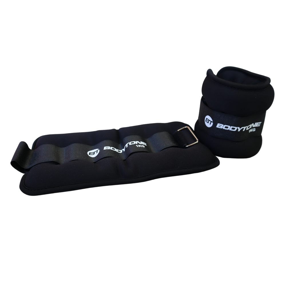 Bodytone Muñequera- Tobillera- Polaina/Weighted Wrist/Ankle Band - 1 kg (pair) BT-L1.