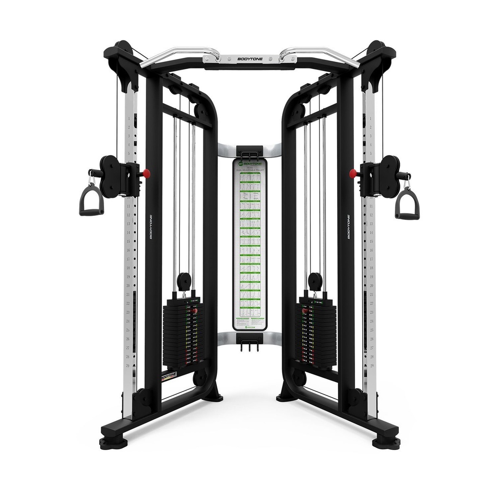 Functional Personal Trainer Machine/Crossover en V/Polea Dual   (95 kg + 95 kg) BT-EC01 **DESCONTINUADO**