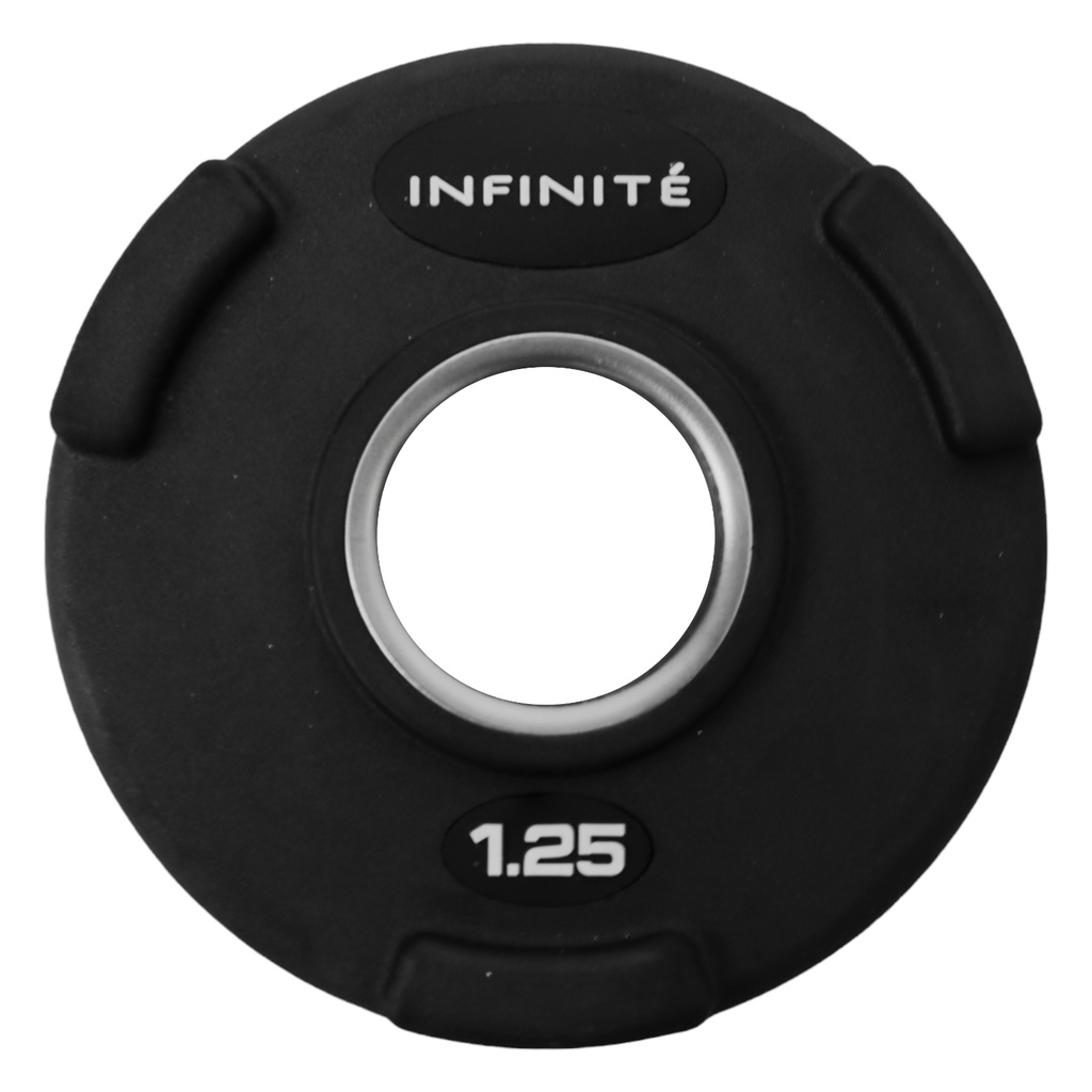 Infinité Disco Olimpico Profesional Forro de goma de alta resistencia1.25 Kg IF-50/1K