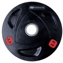 Infinité Disco Estándar Profesional con forro de goma, diámetro interior 28 mm 2.5Kg IF-28/2K