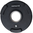 Infinité Disco Olimpico Profesional Forro de goma de alta resistencia 5 Kg IF-50/5K