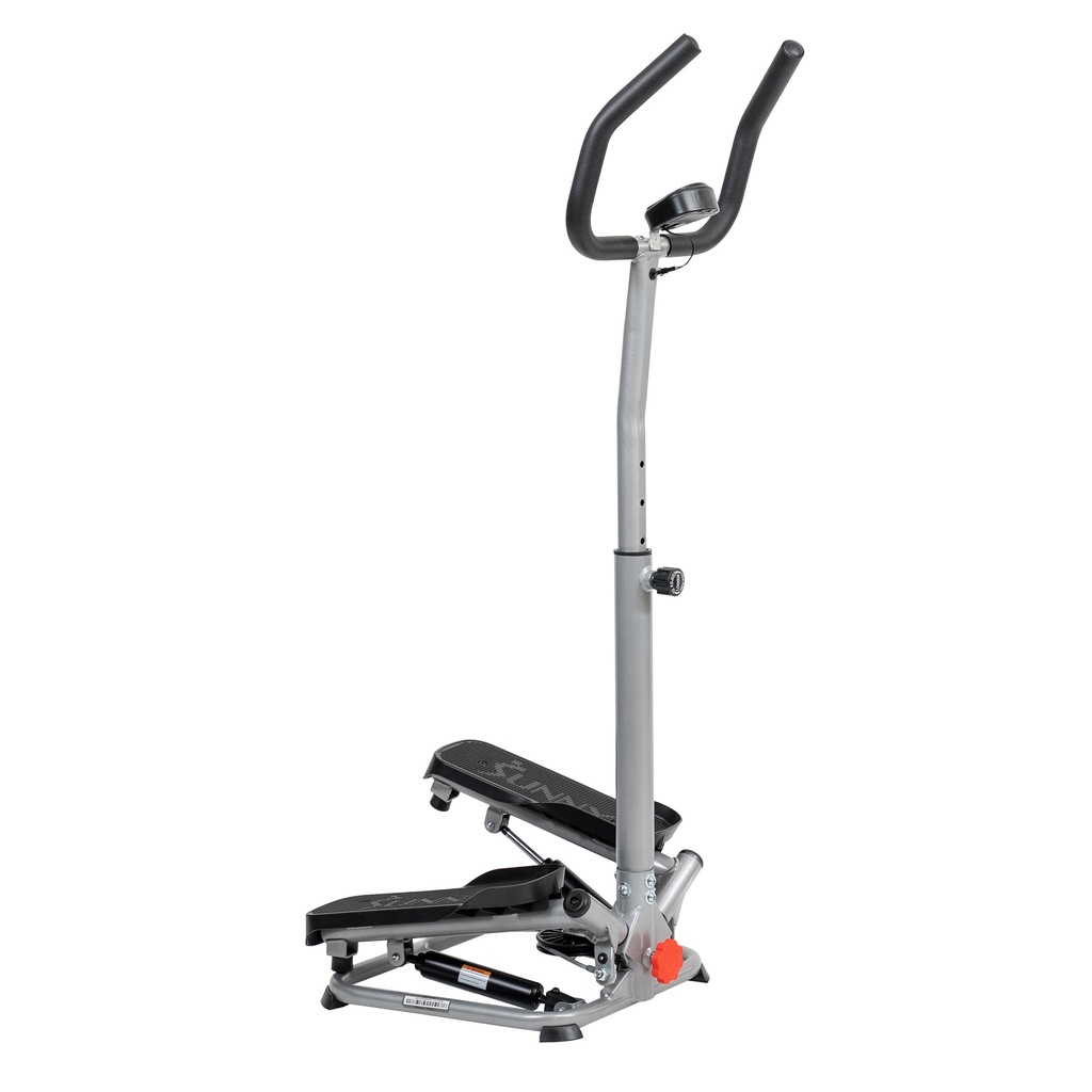 Sunny Health & Fitness Mini Escaladora Maquina Paso a Paso Escalera Inteligente con Manillar Ajustable SF-S020027
