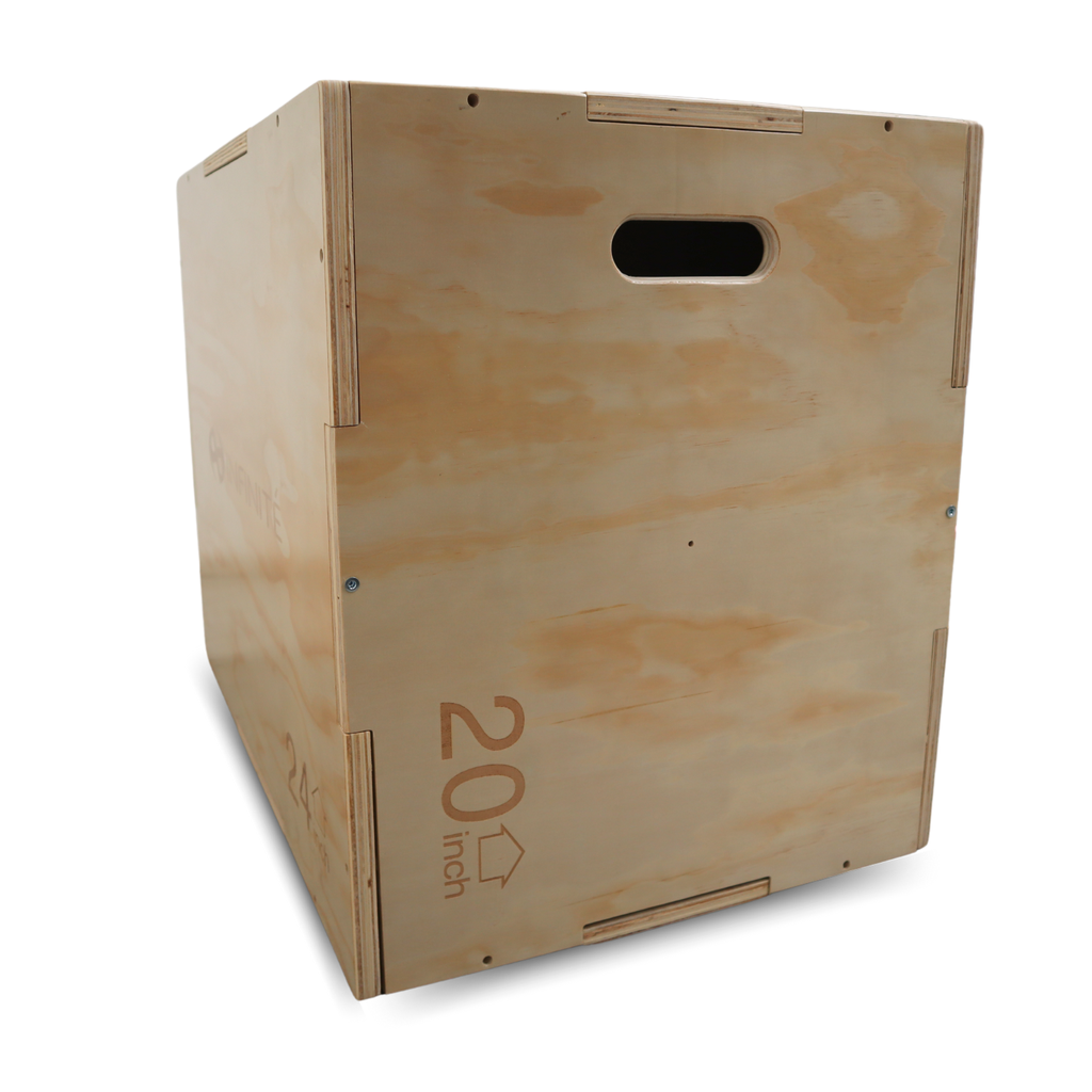 Infinité Banco Pliométrico Profesional de Madera  IF-PLYO1