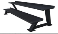 Infinité Rack de Pesas Rusas uso Comercial/ Kettlebells Rack Comercial Grade IF-F205