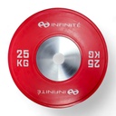 Infinité Bumper Profesional 25 Kg / Profesional Bumper Plate IF-BPC25