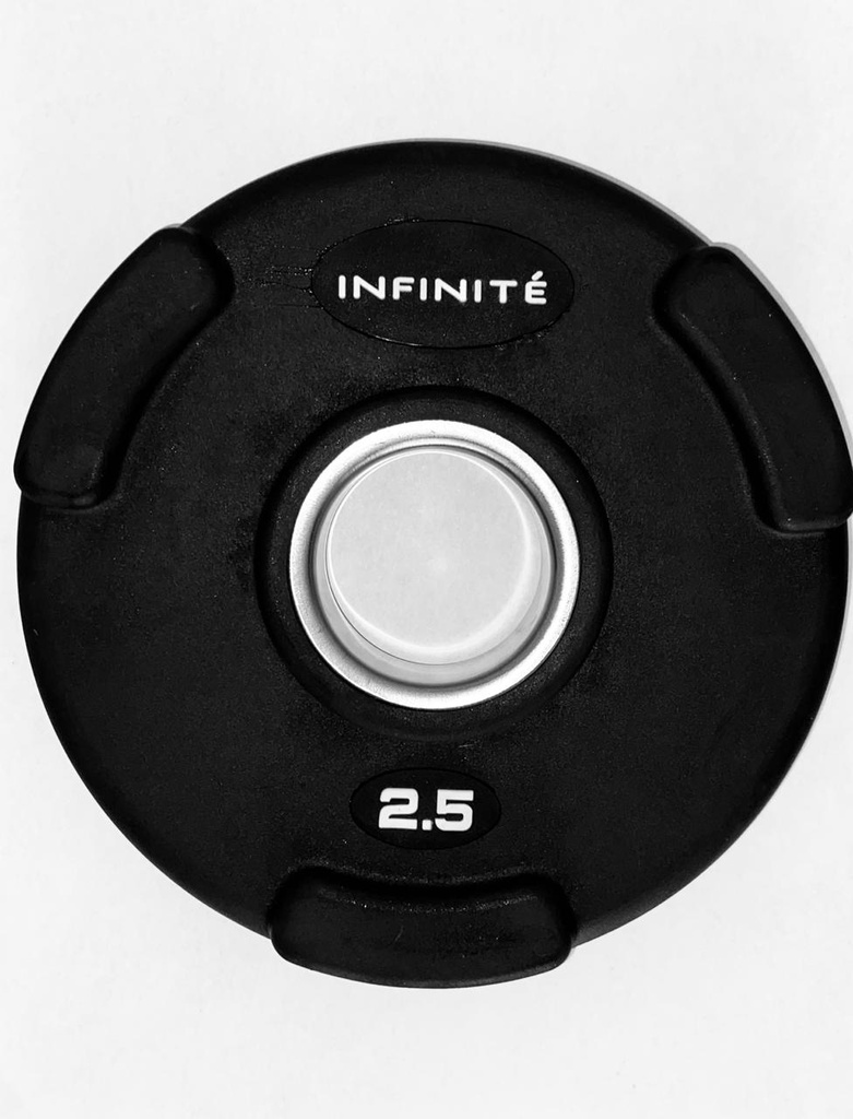 Infinité Disco Olimpico Profesional Forro de goma de alta resistencia 2.5 Kg IF-50/2K