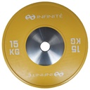 Infinité Bumper Profesional 15 KG /Profesional Bumper Plate IF-BPC15